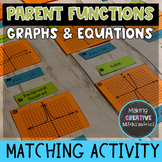 Parent Functions Matching Activity
