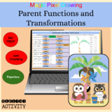 Parent Functions and Transformations - DIGITAL pixels activity