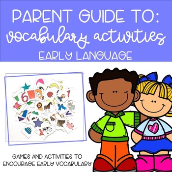 Preview of Parent Guide: Expressive Language Vocabulary Activities for Early Learners