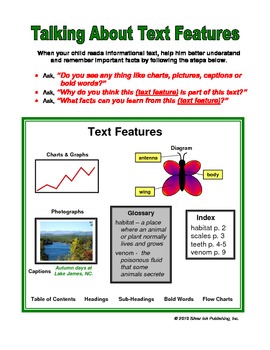 Preview of Parent Guide For Helping Your Child Understand Informational Text