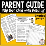 Parent Guide For Reading at Home 3rd-5th includes Digital Version