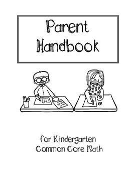 Preview of Parent Handbook for Kindergarten Common Core Math