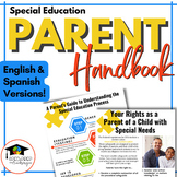 Parent Handbook for Special Education-English & Spanish