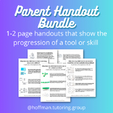 Parent Handout Bundle - Progression Explanations