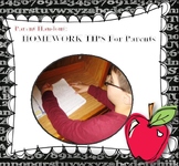 Parent Handout:  Homework Tips for Parents