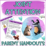 Joint Attention Parent Handouts & Activities for Early Com