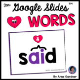 400 Sight Word Posters Coded with Hearts {For Use with Goo