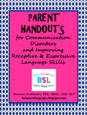 #BHSM Parent Handouts for Communication Disorders