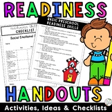 Parent Handouts for Preschool and School Readiness