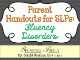 Parent Handouts for SLPs: Fluency Disorders
