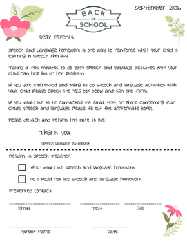 homework letter to parents primary school