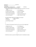 Parent IEP Input Questionnaire