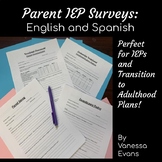 Parent IEP Surveys: English and Spanish
