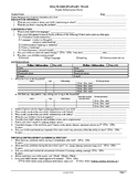 Parent Information Form Questionnaire FIE Evaluations Diag
