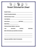 Parent Information Sheet