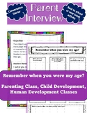 Parent Interview- Conversation Starter- Remember when you 