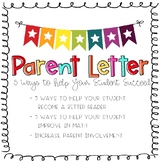 Parent Letter: 5 Ways to Help Your Student Improve