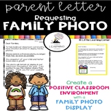 Parent Letter Requesting Family Photo | Back to School Bul