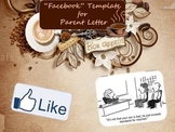 Parent Letter Template Facebook Style