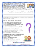 Parent Letter for Daily Reading