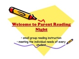 Parent Reading Night
