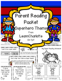 Parent Reading Packet Superhero Theme