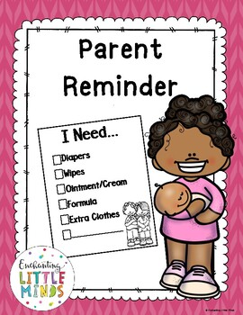 one pager remind me app for parents