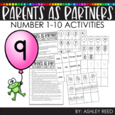 Parent Resource Packet Numbers 1-10 | Home Learning Activities