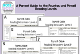 Parent Resource for Guided Reading Levels