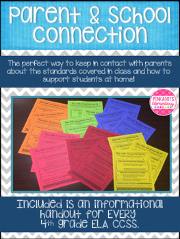 Preview of Parent & School Connection - Perfect way to CONNECT with Parents