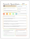 Parent Survey Form - Not Editable