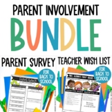 Getting to Know Your Child Parent Questionnaire and School