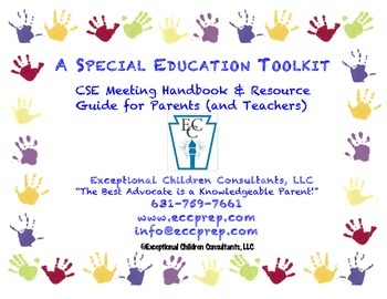 Preview of Parent-Teacher CSE Meeting Handbook: A Special Education Toolkit