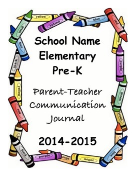 Preview of Parent-Teacher Communication Journal and Behavior Chart