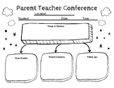 Parent Teacher Conference Form (ONLINE OR IN-PERSON)