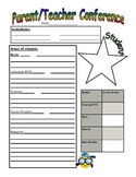 Parent Teacher Conference Form version 1