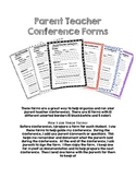 Parent/Teacher Conference Forms