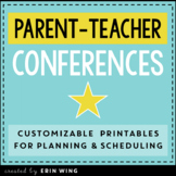 Parent Teacher Conference Forms (Editable)