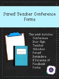 Parent Teacher Conference Forms