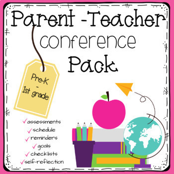 Preview of Parent Teacher Conference Forms ~ Assessment , Reminder , Progress Report