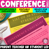 Parent Teacher Conference Forms | Editable