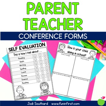 Preview of Parent Teacher Conference Forms