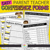 Parent Teacher Conference Forms | PRINT & DIGITAL