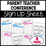 Parent Teacher Conference Forms Parent Conference Sign up 