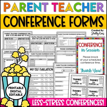 Preview of Parent Teacher Conference Forms Parent Conference Sign Up Sheet Reminder Letter
