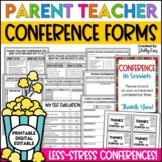 Parent Teacher Conference Forms | Reminder Sign Up Sheet |