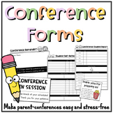 Parent Teacher Conference Forms - Reminders, Reports, and More
