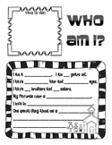 Parent Teacher Conference Fun Forms - Find my Desk and Let
