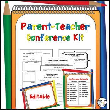 parent teacher conference forms
