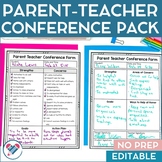 #UEDEALS2 Parent Teacher Conference EDITABLE
